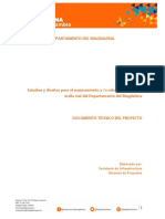 Documento Técnico de Soporte. Estudios y Diseños