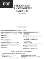 Persamaan Trigonometri Part 3