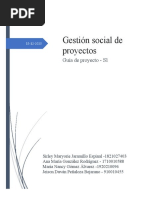 Gestión Social de Proyectos - Entrega 1