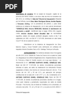 Antonio Gustavo Daniel González Sad: Tribunal de Impugnación Página 1