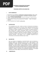 7912 - Fundamentos de Ingeniería Ambiental