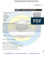 Listening Sample Test 9 Question Paper