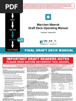 Deck Operating Manual