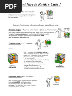 Fiche Rubik S Cube2