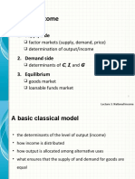 Supply and Demand Equilibrium