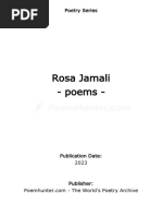 Selected Poems of Rosa Jamali