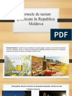 Formele de Turism Practicate În Republica Moldova