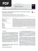 Neck Posture During Lifting and Its Effect On Trunk Muscle Activation