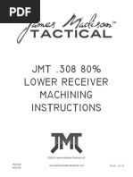 JMT 308 80 Machining Instructions 062115