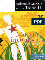 Muertos Incomodos - Subcomandante Marcos