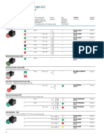 Pushbutton and Indicating Light A22: Complete Pushbutton Units For Flush Mounting