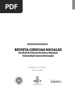 Revisata de Ciencias Sociales