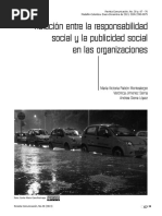 Relación Entre La Responsabilidad Social y La Publicidad Social en Las Organizaciones