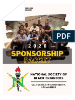 Cal State La Nsbe Sponsorship Packet