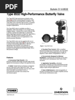 Type 8532 High-Performance Butterfly Valve: Bulletin 51.6:8532