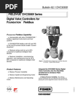 Fieldvue DVC5000f Series Digital Valve Controllers For F Fieldbus