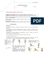 Fecha de Entrega: Segunda Semana de Abril.: Objetivos A Desarrollar: Conocer, Comprender y Aplicar La Importancia Del