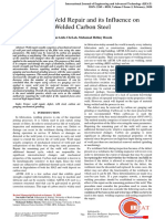 Repeated Weld Repair and Its Influence On Welded Carbon Steel