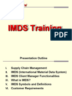 IMDS Training IMDS Training