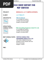 L&T Mysuru Sez-Ii-Mep DBR For Module X-31.12.2020-R2