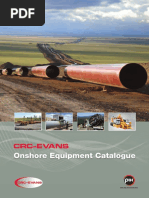 Onshore Equipment Catalogue: Crc-Evans