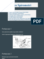 Praktikum Faal Respirasi - Tes Spirometri