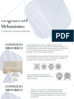 Urbanismo Ciudades Renacentistas