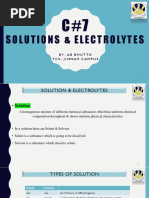 CH 7 Solution & Electrolytes Updated