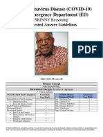 Novel Coronavirus Disease (COVID-19) Part I: Emergency Department (ED)