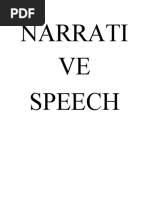 Narrative Speech Script