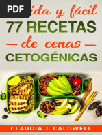 77 Recetas de Cenas Cetogénicas