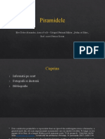 Proiect Piramidele Egiptene