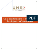 Cuadernillo I Diagnóstico Participativo Comunitario en Materia de Seguridad Ciudadana Nuevo