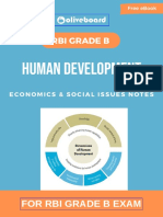 Human Development: Rbi Grade B