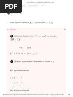 Ejercicios y Problemas Resueltos de Vectores y Producto Escalar