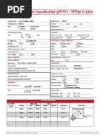 Welding Procedure Specification (PWPS) - 5fpipe To Plate: Joint Design Used Position