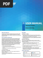 User Manual: Aurora II Series