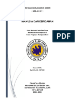 Tugas Makalah IBD - Manusia Dan Keindahan - David Kosidi NPM 20070009 Revisi 1