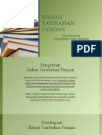 Menganalisis Bahan Tambahan Pangan (BTP)