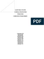 3 Phase Padmount Transformer Jan 2019