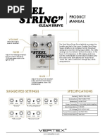 Vertex Steel Striung Manual