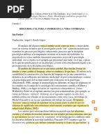 Parker I 1996 Discurso Cultura y Poder en La Vida Psicologia Discurso y Poder Metodologias Cualitativas Perspectivas