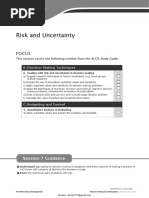 F5-07 Risk and Uncertainty