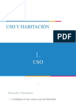 Uso y Habitación