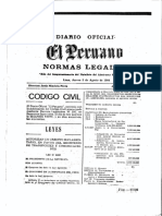 II PARTE - CÓDIGO CIVIL de 1984 (Original) - DECRETO LEGISLATIVO No. 295 - Versión Del Diario Oficial El Peruano.