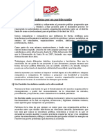 Documento Del Sector Alternativo Del Socialismo