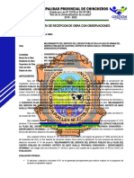 Acta de Recepcion Parcial de Obra