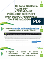 Descarga Plataforma AZURE