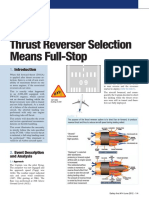 Thrust Reverser Selection Means Full-Stop: Xavier Barriola