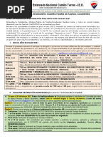 Comunicado Organización e Información Inicio Año Escolar - 25enero2021